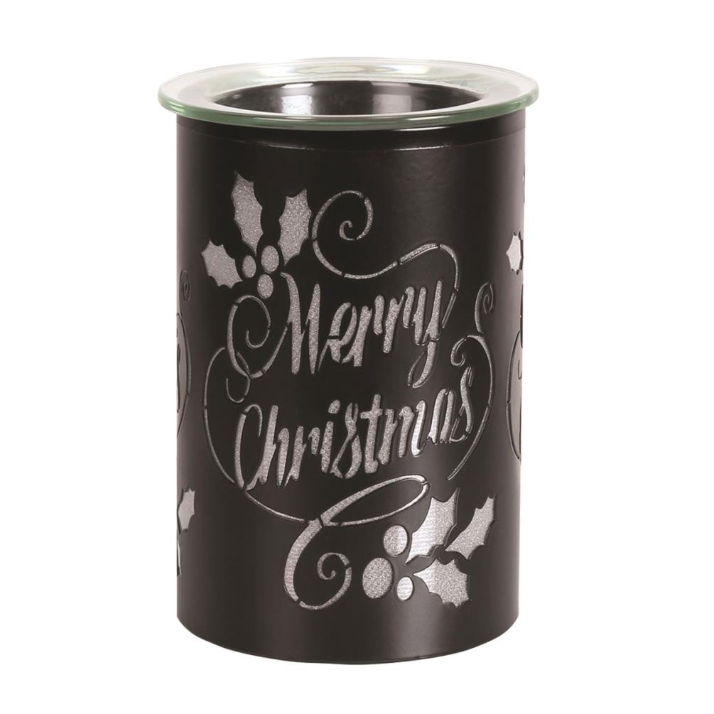Aroma Black Merry Christmas Colour Changing Electric Wax Melt Warmer Extra Image 3